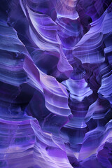 Poster - Surreal colorful canyon landscape. Background image. Created with Generative AI technology.