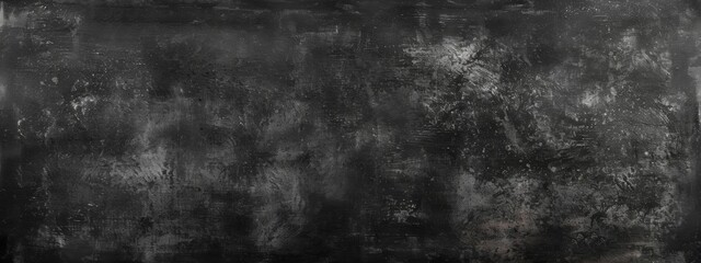 Wall Mural - Abstract Black wall texture for pattern background. wide panorama picture. Black wall texture rough background dark concrete floor or old grunge background with black