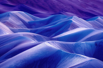 Poster - Surreal purple mountains. Background image. Created with Generative AI technology.