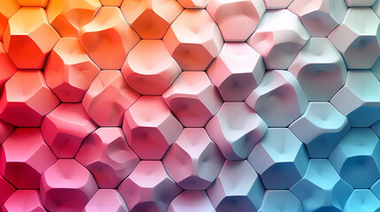 Wall Mural - abstract background with cubes
