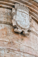 Poster - Stone Coat of Arms of City of Madrid