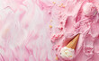 Sweet World of Gelato Ice Cream Background