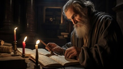 Ancient manuscripts reveal lost wisdom by candlelight a philosopher's quest