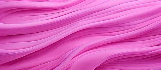 Aufkleber - Pink wavy lines abstract background