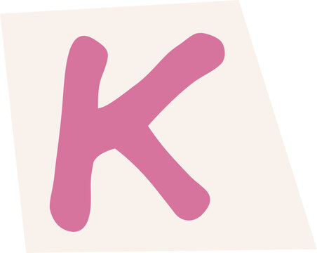 Paper Style Ransom Alphabet
