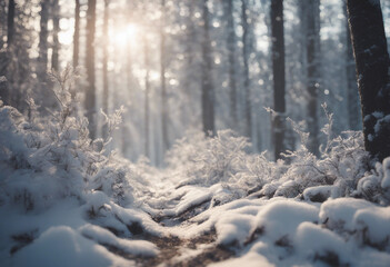  Winter in the forest