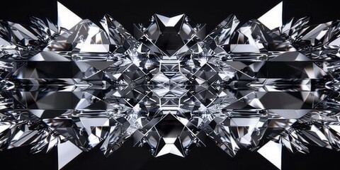 A series of glass rectangular diamonds overlapping in the style of a dynamic motion graphic, with each diamond being transparent and reflecting light on its surface Generative AI