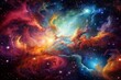 The universe's resplendent colors