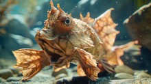 Frogfish: This Fish Uses Fins Like Legs. Can Walk On The Sea Floor And Has Skin Full Of Long Tentacles Lure Prey With Strangeness 37bd-47a0-8fc3-fa3b4ea74e0c