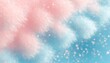 cotton candy pink and baby blue abstract wallpaper with soft pastel gradient ombre gentle multicolor intermix dreamy light hearted smooth speckle noise