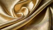 a luxurious golden muslin textile abstract background