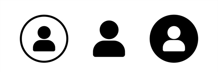Poster - User profile login or access authentication icon vector illustration image. Vector 10 eps.