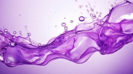 Wall Mural - purple liquid water background