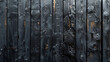 Dark Burnt Wooden Plank Texture