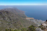 Fototapeta Tęcza - Aerial view of Cape Town