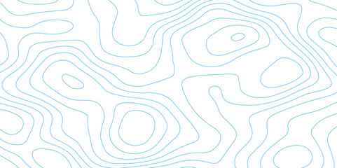 Poster - Abstract design seamless pattern with line topographic map. geographic mountain relief. retro topographic map. geographic contour map grid backdrop paper texture. terrain path isolated on background.