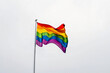 © yuniazizah - photo rainbow flag on white
