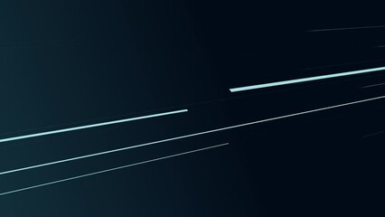 Aufkleber - Abstract digital dot line particle data background connecting technology concept.