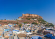 Jodhpur, Rajasthan, India- The Mehrangarh Fort in the blue city Jodhpur