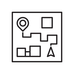 Poster - Maps Icon