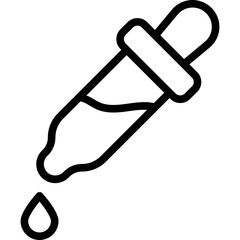 Sticker - eyedropper tool icon