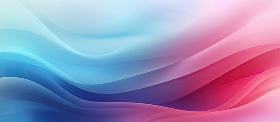 Poster - A vibrant and dynamic abstract background featuring a variety of wavy lines and flowing curves