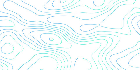 Poster - Abstract design seamless pattern with line topographic map. geographic mountain relief. retro topographic map. geographic contour map grid backdrop paper texture. terrain path isolated on background.