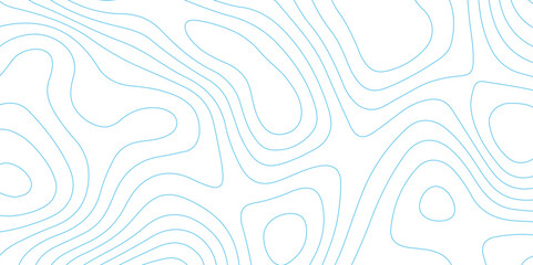 Poster - Abstract design seamless pattern with line topographic map. geographic mountain relief. retro topographic map. geographic contour map grid backdrop paper texture. terrain path isolated on background.