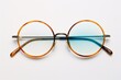 a pair of round glasses