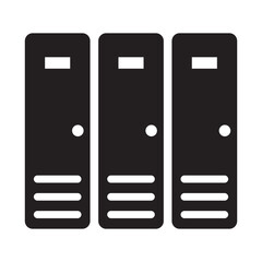 Fototapete - Locker icon