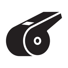 Fototapete - Whistle icon