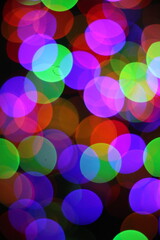 Wall Mural - abstract colorful bokeh background