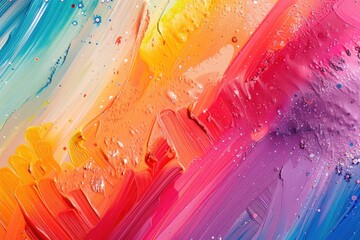 Poster - abstract watercolor background. Multicolored, colored ink background.