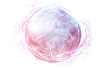 Glowing orb of arcane energy, ethereal wisps, magic, spell casting, fantasy light effect