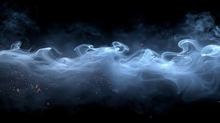 Aufkleber - A stock photo of smoke