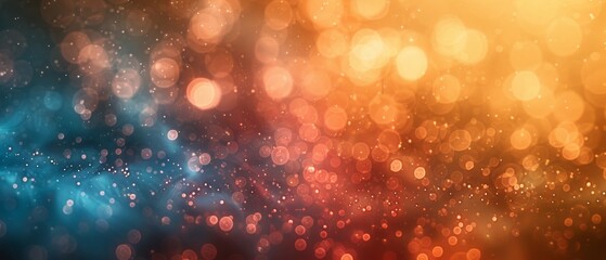 Poster - Overlay effect of blurred refraction light, organic flare, or bokeh