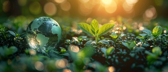 Poster - SDGs. Sustainable development goals. Concept of environmental technology...