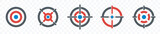 Fototapeta  -  Target with a different arrow icon set. Shooting simple target with an arrow set.Target with arrow collection.Bullseye concept vector illustration for web design.