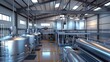 milk processing factory