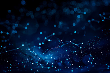 night sky and stars and constellations, milky way. space background filled with galaxies and clouds. the dark blue depths of the universe. wallpaper or banner
