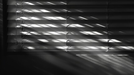 Leinwandbilder - Light reflected on transparent background. Overlay effect. Shade jalousie. Sun reflection off blind for design mockup. Reflectors. Modern illustration.