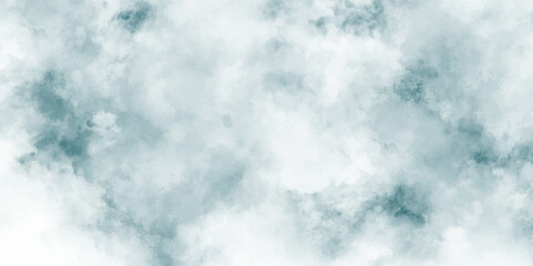 Poster - Abstract blue watercolor natural clouds and smoke. Elegant vintage grunge background texture. Old grunge design cement wall texture. Soft white vintage or antique distressed texture.	