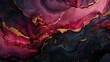 Resin art, magenta marsala abstract background