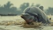 Elusive Irrawaddy River Dolphin