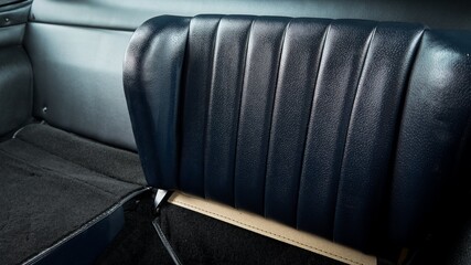 Poster - Rear seats in a car