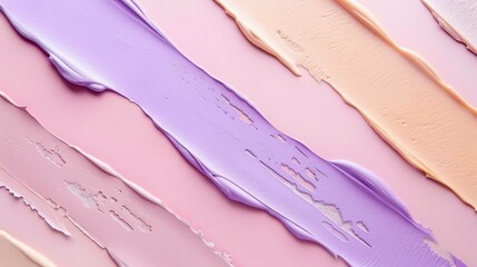 Poster - Light lilac paired with warm beige gradients  AI generated illustration