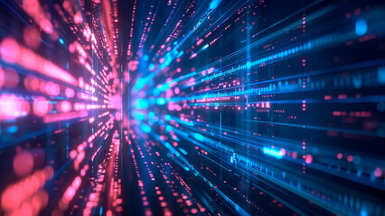 A computer generated image of a colorful, swirling, and abstract pattern