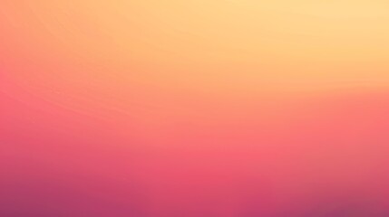 Poster - A subtle gradient in shades of pink and orange AI generated illustration