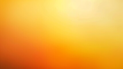 Poster - A subtle gradient in shades of yellow and orange AI generated illustration