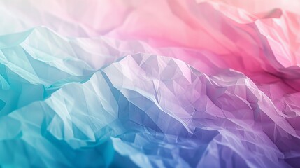 Leinwandbilder - Soft gradient of colors blending together AI generated illustration